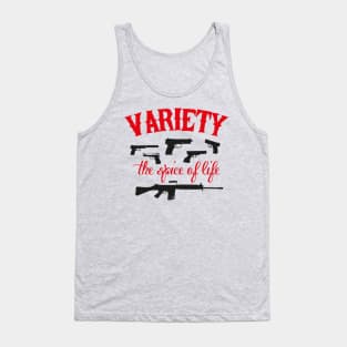 Variety the spice of life (Red) Tank Top